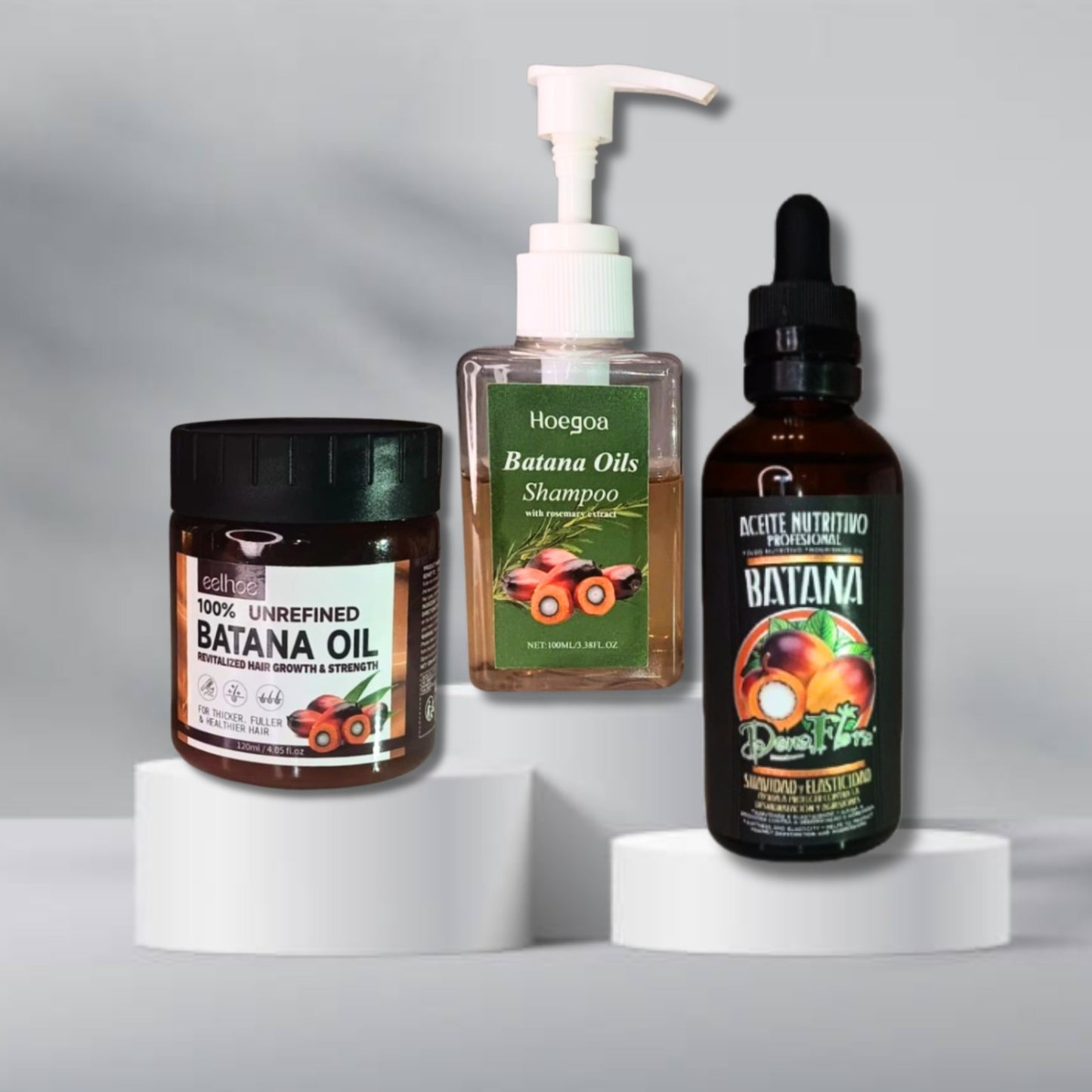 Pack Anti-Caida y Crecimiento Batana - 3 Productos